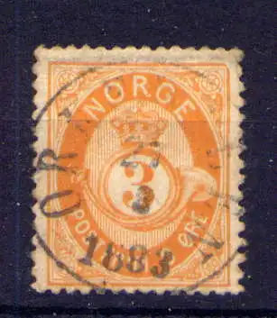 (1610) Norwegen Nr.35                     O  gestempelt