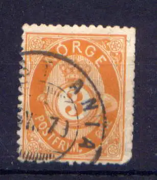 (1612) Norwegen Nr.35                     O  gestempelt