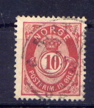 (1617) Norwegen Nr.45                     O  gestempelt