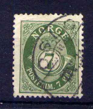 (1637) Norwegen Nr.97                     O  gestempelt