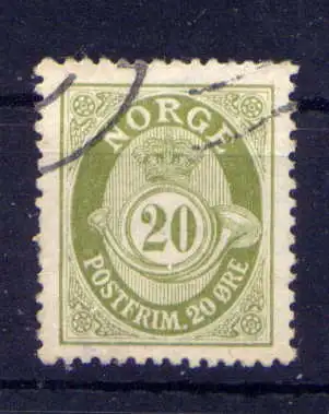 (1640) Norwegen Nr.100                     O  gestempelt