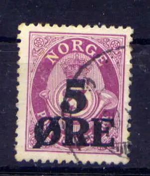 (1644) Norwegen Nr.104                     O  gestempelt
