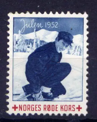 (1647) Norwegen Rotes Kreuz                  (*)  ohne Gummierung