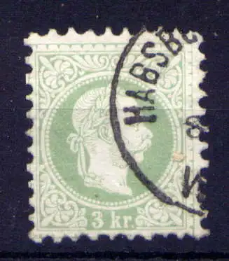 (4738) Österreich Nr.36 II                  O  gestempelt