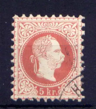 (4740) Österreich Nr.37 II                  O  gestempelt