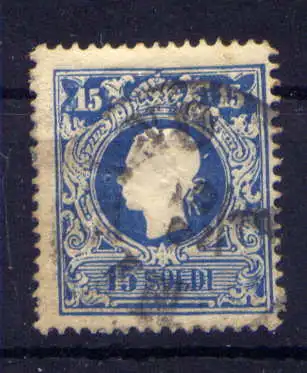(4750) Österreich Lombardei & Venetien Nr.11 I                    O  gestempelt