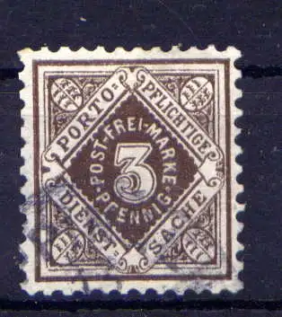 (464) Württemberg Nr.105                         O  gestempelt