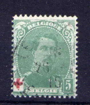 (2326) Belgien Nr.107        O  gestempelt 