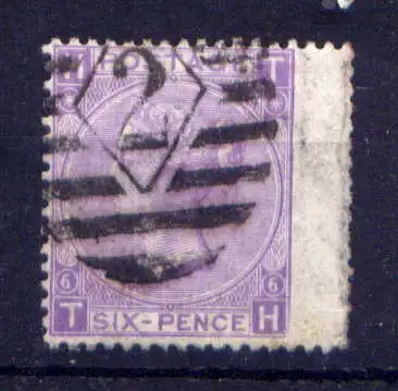 (1755) Großbritannien Nr.29 Platte 6           O  gestempelt