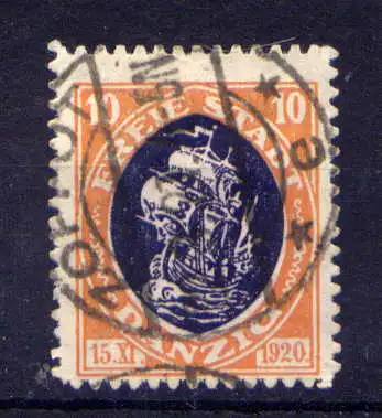 (202) Danzig Nr.54                          O  gestempelt