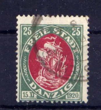 (206) Danzig Nr.63                          O  gestempelt