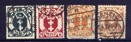 (215) Danzig Nr.108/11                          O  gestempelt 