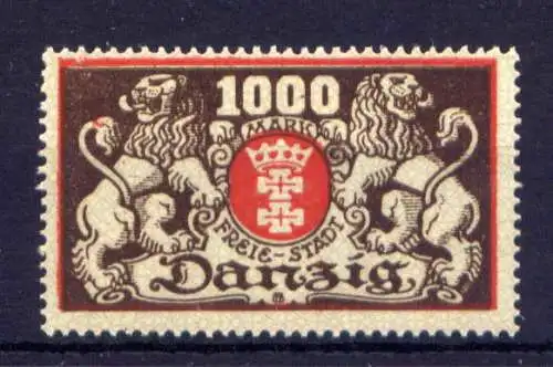 (222) Danzig Nr.121                         **  postfrisch