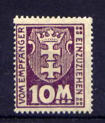 (265) Danzig Porto Nr.21                          **  ungebraucht