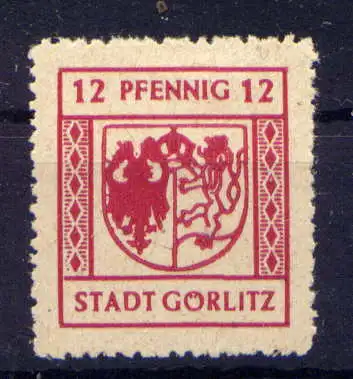 (286) Lokalausgabe Görlitz  Nr.4                   *  ungebraucht