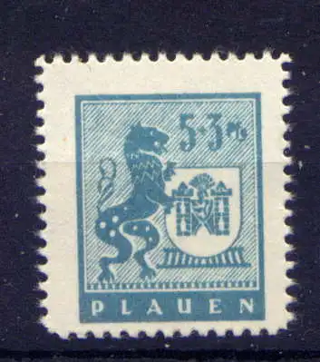 (300) Lokalausgabe Plauen  Nr.1                   **  postfrisch