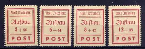 (306) Lokalausgabe Strausberg  Nr.34/7 A                (*)  ohne Gummierung