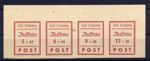 (307) Lokalausgabe Strausberg  Nr.34/7 B Streifen                *  ungebraucht