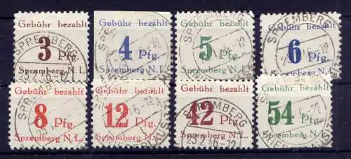 (320) Lokalausgabe Spremberg  Nr.7/14 A                 O  gestempelt