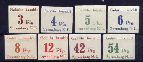 (321) Lokalausgabe Spremberg  Nr.7/14 B                 *  ungebraucht