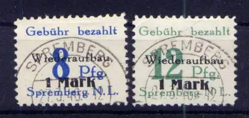 (326) Lokalausgabe Spremberg  Nr.21/2 A                 O  gestempelt