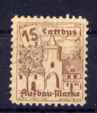 (334) Lokalausgabe Cottbus  Nr.9                 O  gestempelt