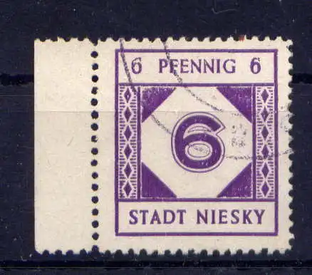 (347) Lokalausgabe Niesky  Nr.?                 O  gestempelt