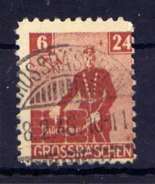 (352) Lokalausgabe Großräschen  Nr.43 A                  O  gestempelt