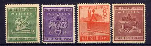 (363) Lokalausgabe Meißen  Nr.35/8                  **  postfrisch + *  ungebraucht