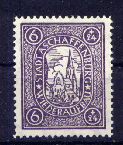 (364) Lokalausgabe Aschaffenburg  Nr.I Ay                  **  postfrisch