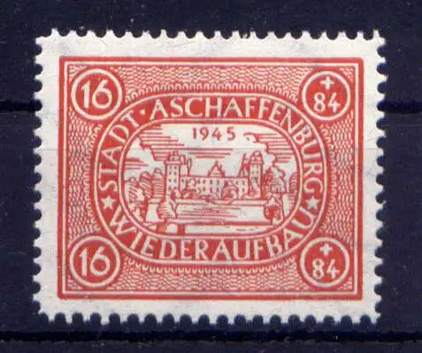 (366) Lokalausgabe Aschaffenburg  Nr.III Ax                  **  postfrisch