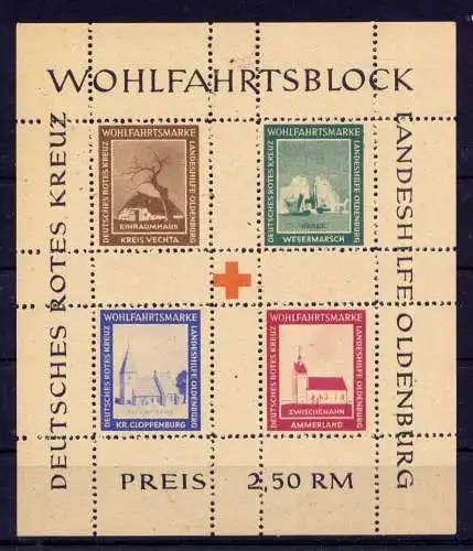 (370) Lokalausgabe Oldenburg  Nr.I A                  **  postfrisch