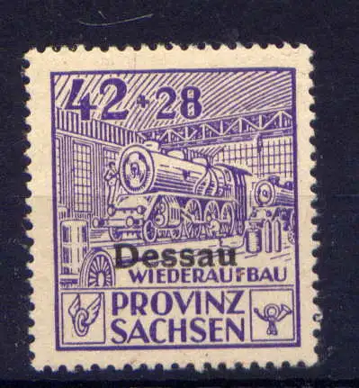 (372) Lokalausgabe Dessau  Nr.III                   **  postfrisch