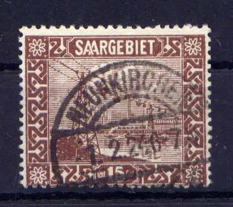 (340) Saargebiet Nr.87                     O  gestempelt