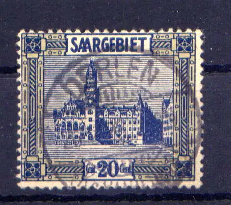 (341) Saargebiet Nr.88                     O  gestempelt