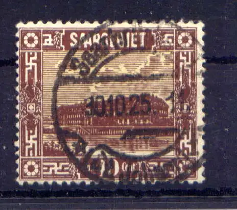 (344) Saargebiet Nr.91                     O  gestempelt