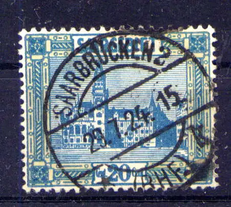(351) Saargebiet Nr.99                     O  gestempelt