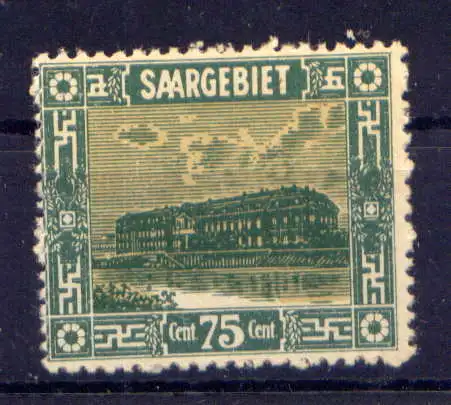 (353) Saargebiet Nr.101                     **  postfrisch