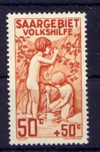 (357) Saargebiet Nr.106                     *  ungebraucht