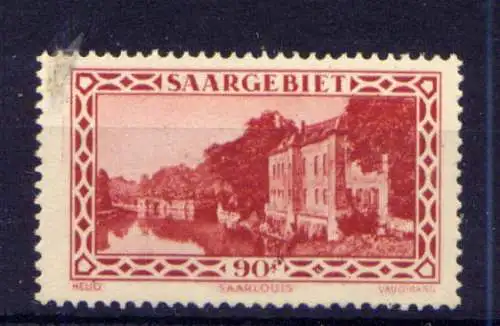(372) Saargebiet Nr.160                     **  postfrisch