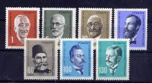 (1636) Türkei Nr.1903/9                      *  ungebraucht