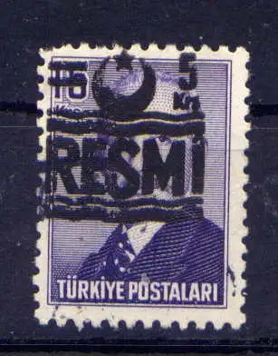 (1644) Türkei Dienst Nr.31                      O  gestempelt