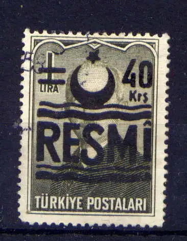 (1647) Türkei Dienst Nr.36                      O  gestempelt