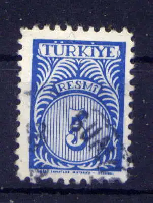 (1649) Türkei Dienst Nr.44                      O  gestempelt