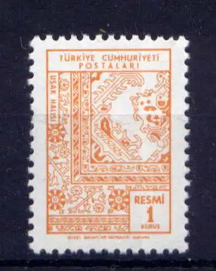(1657) Türkei Dienst Nr.103                      **  postfrisch