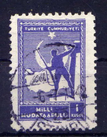 (1675) Türkei Zz Nr.61                      O  gestempelt