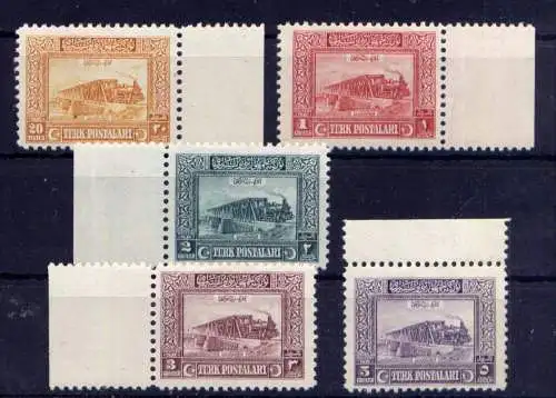 (1684) Türkei Porto Nr.52/6                      *  ungebraucht