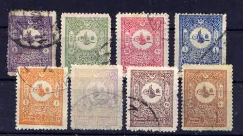 (1727) Türkei Nr.86/93                      O  gestempelt