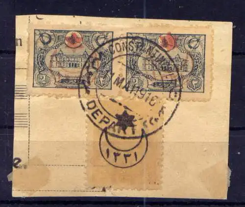 (1991) Türkei Nr.322  Paar                        O  gestempelt Briefstück