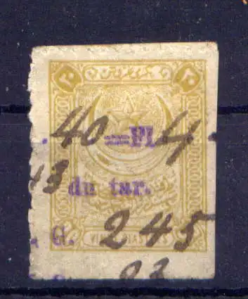 (2244) Türkei Fiscal?                       Handschriftlich